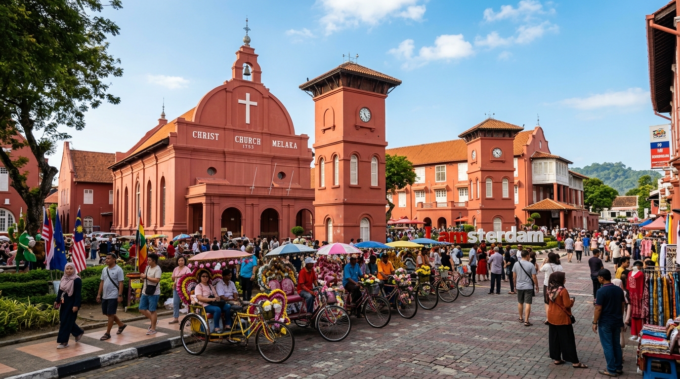 Historic Dutch Square, Melaka